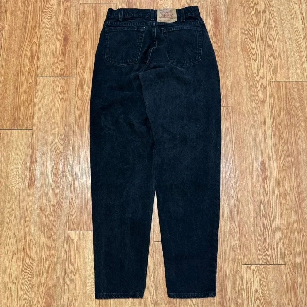 Levi's Men's Jeans 560 Black Loose Tapered Fit USA Made Actual 30x33